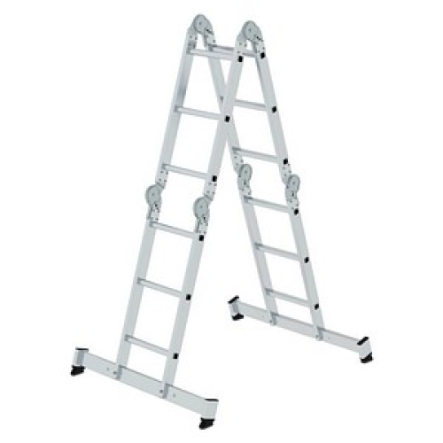 MUNK Vielzweckleiter 31322 alu 4x 3 Sprossen, H: 365,0 cm