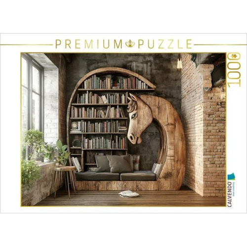 CALVENDO Puzzle Ein Motiv aus dem Kalender "Wohnträume aus Holz" | 1000 Teile Lege-Größe 64x48cm Foto-Puzzle für glückliche Stunden