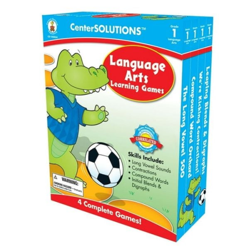 Language Arts Learning Games, Grade 1
