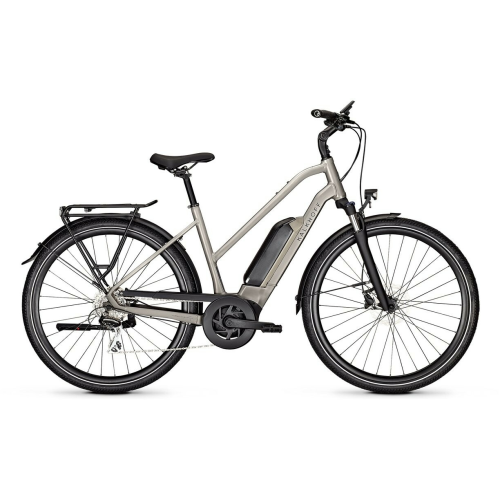 Kalkhoff ENDEAVOUR 1 MOVE (545 Wh), 8 Gang Kettenschaltung, Damenfahrrad, Trapez, Modell 2025, 28 Zoll 45 cm lightgrey matt