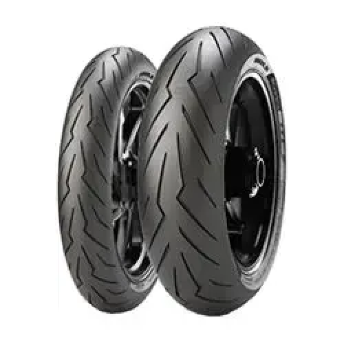 100/80 R17 52H Diablo Rosso 3 Front M/C