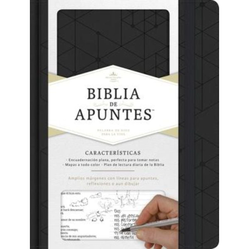 Rvr 1960 Biblia de Apuntes, Negro Símil Piel