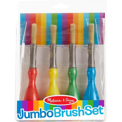Jumbo Paint Brushes (Set of 4)