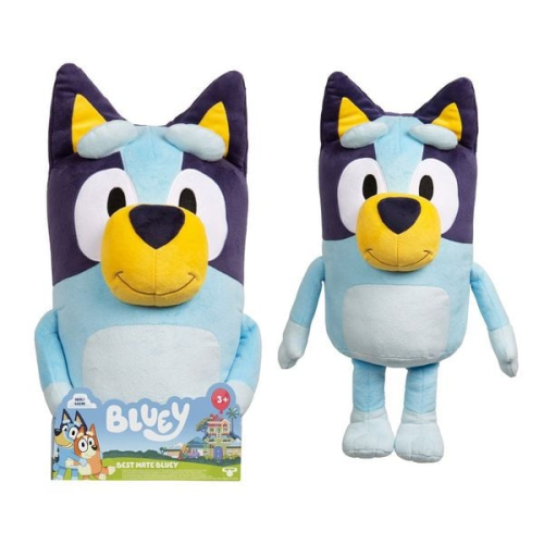 Moose Toys 300169 - BLUEY Jumbo-Bluey-Plüschfigur, 45 cm