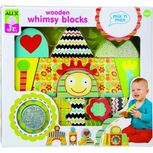 Mix 'n Max Wooden Whimsy Blocks