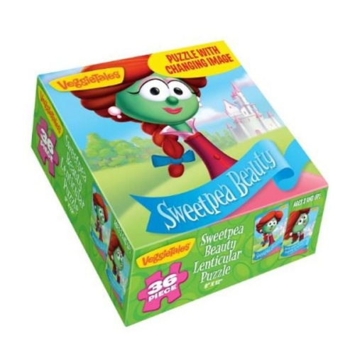 Sweetpea Beauty Lenticular Puzzle
