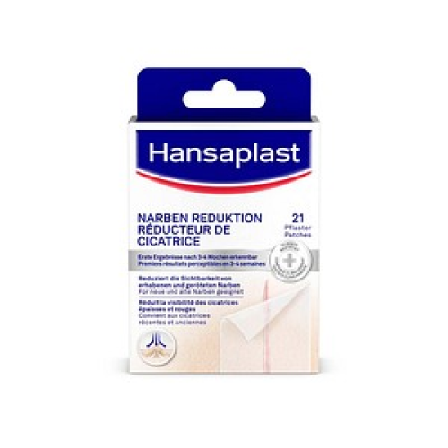 Hansaplast Pflaster NARBEN REDUKTION 2728 transparent 38 x 68 mm, 21 St.