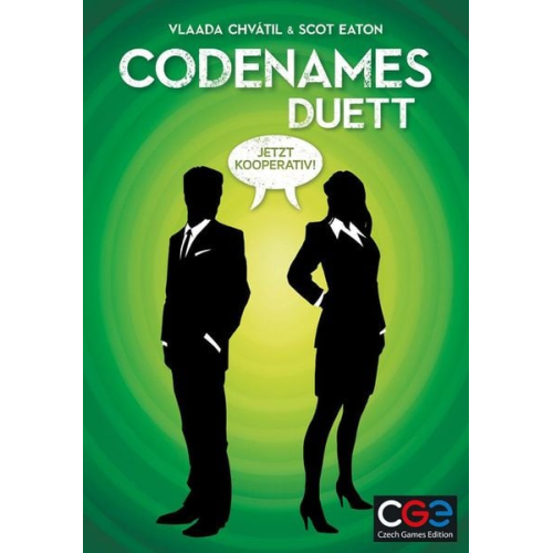 Asmodee CGED0036 - Codenames Duett für 2 Spieler oder 2 Gruppen!
