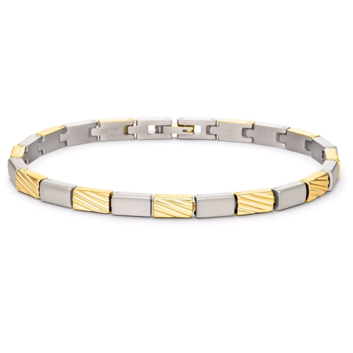 Boccia 03062-02 Damenarmband Titan Zweifarbig