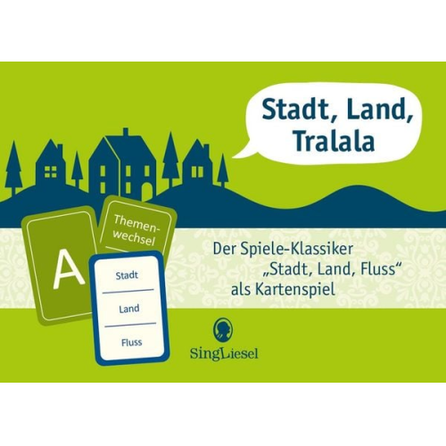 Stadt, Land, Tralala | "Stadt, Land, Fluss" als Kartenspiel