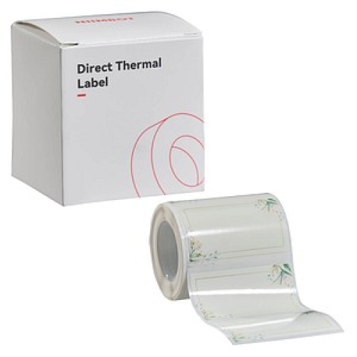 NIIMBOT Etikettenrolle für Etikettendrucker weiß, 40 x 20 mm, 1 x 230 Etiketten