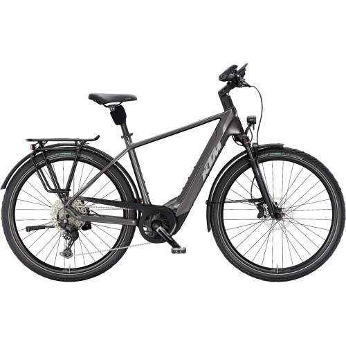 KTM MACINA STYLE 820, 11 Gang Kettenschaltung, Herrenfahrrad, Diamant, Modell 2025, 28 Zoll 51 cm machine grey (silver+black)