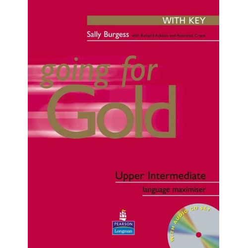 Sally Burgess - Going for Gold Upper-Intermediate Language Maximiser with Key & CD Pack