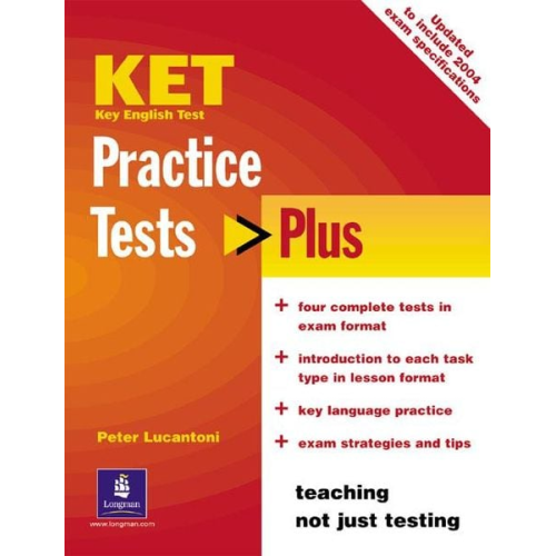Peter Lucantoni - KET Practice Tests Plus Students' Book New Edition