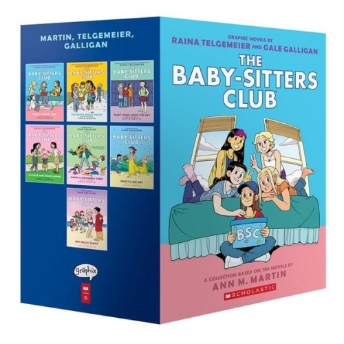 Ann M. Martin - The Baby-Sitters Club #1-7 Graphic Novel Box Set