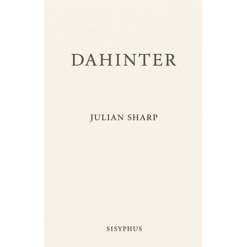 Julian Sharp - Dahinter