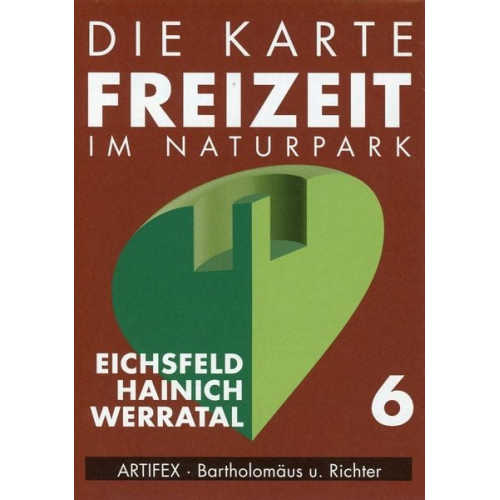 Die Karte 6 - Freizeit im Naturpark Eichsfeld - Hainich - Werratal 1 : 50 000