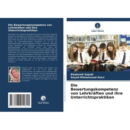 Khatereh Sajedi Seyed Mohammad Alavi - Die Bewertungskompetenz von Lehrkräften und ihre Unterrichtspraktiken
