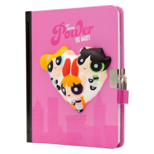 Insights - Powerpuff Girls: Squishy Lock & Key Diary