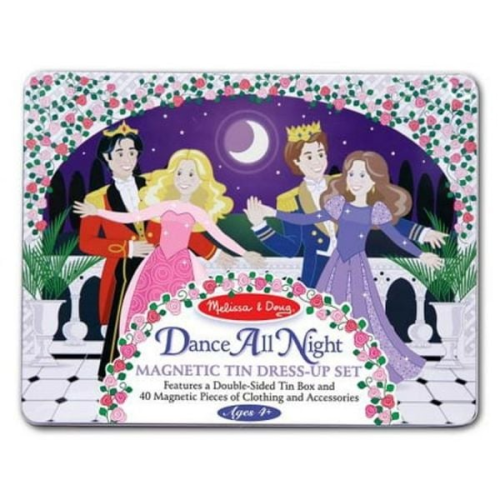 Dance All Night Magnetic Tin Dress-Up Set