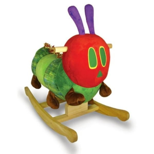 Eric Carle Wood Rocking Caterp