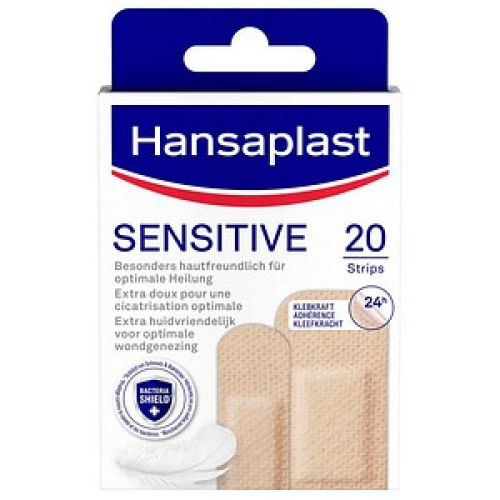 Hansaplast Pflaster SENSITIVE 48495 hellbeige, 20 St.