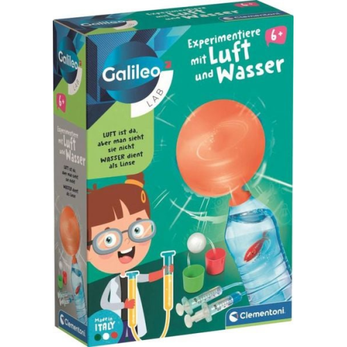 Experimentiere mit Luft und Wasser