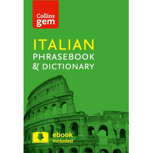 Collins UK - Collins Gem Italian Phrasebook & Dictionary