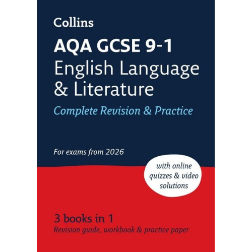 Collins GCSE - AQA GCSE 9-1 English Language and Literature Complete Revision & Practice