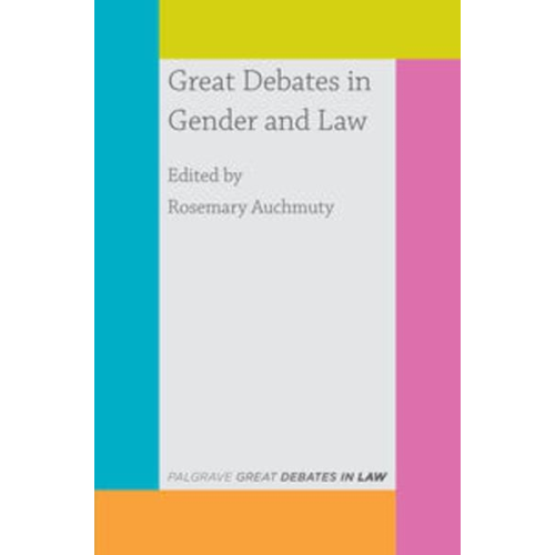 Rosemary Auchmuty - Great Debates in Gender and Law