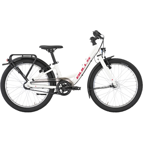 BULLS TOKEE STREET GIRL 20 7G inner, 7 Gang Nabenschaltung, Jugendfahrrad, Wave, Modell 2025, 20 Zoll 25 cm metallic off-white