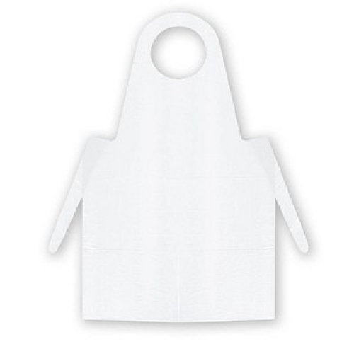 Meditrade® unisex Überwurfschürze weiß Einheitsgröße 100 St.