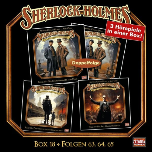 Arthur Conan Doyle Amy Onn - Folgen 63, 64, 65