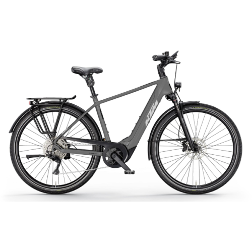 KTM MACINA STYLE 820 XL, 11 Gang Kettenschaltung, Herrenfahrrad, Diamant, Modell 2025, 28 Zoll 51 cm machine grey matt (silver+black)