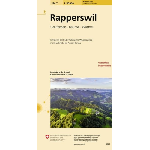 Swisstopo 1 : 50 000 Rapperswil