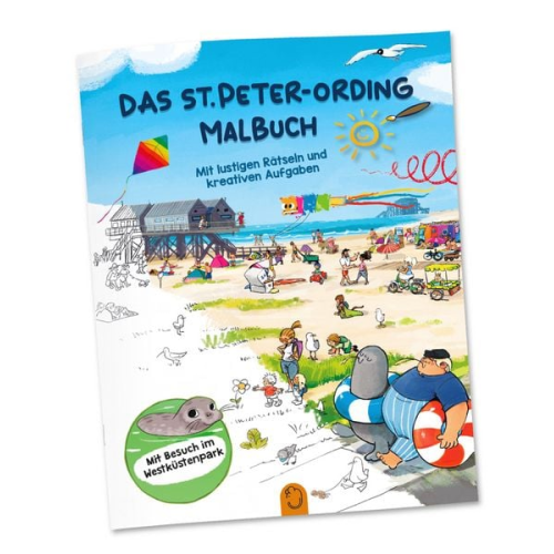 Jannes Weber - Das St. Peter-Ording Malbuch