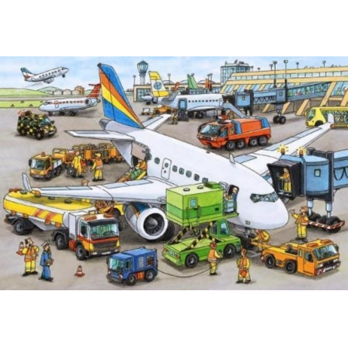 Busy Airport 35 Piece Puzzle