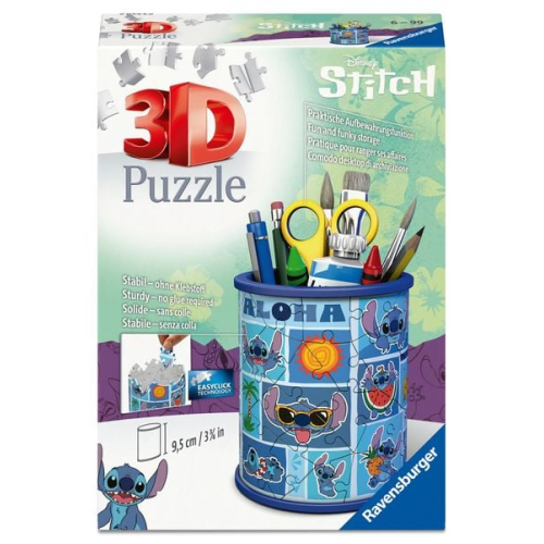 3D Puzzle Stiftehalter Disney Stitch